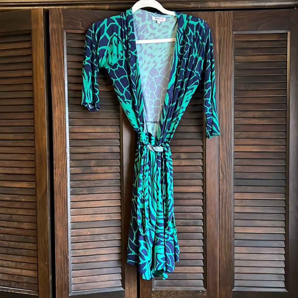 Just Fab Leopard Print Dress